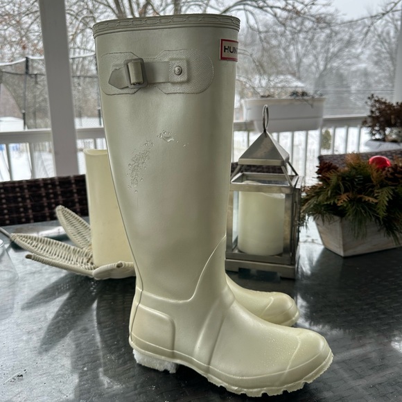 Hunter Shoes - Hunter Pearlescent Tall Rain Boot